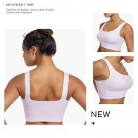 Women’s Seamless Sports Bra – Wireless Padded Fitness & Yoga Bra